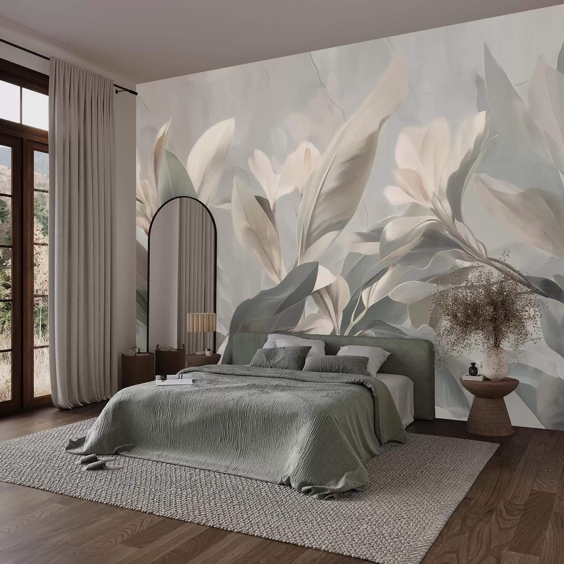 wall murals Tropical Tenderness w09693