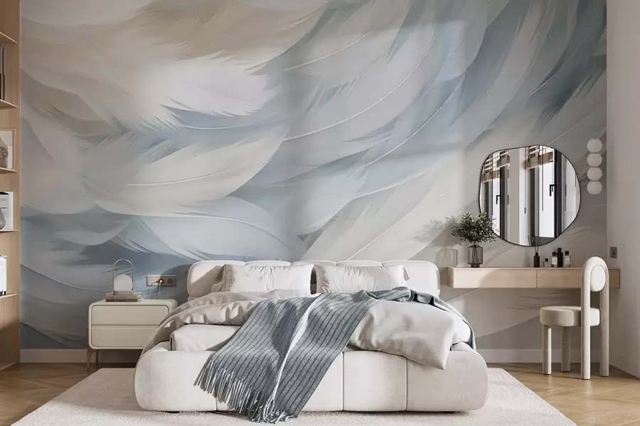wall murals Feathers w05470