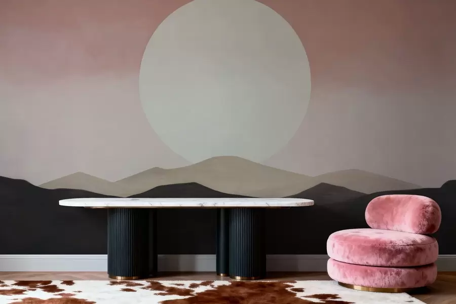 wall murals Quiet sunset w05285