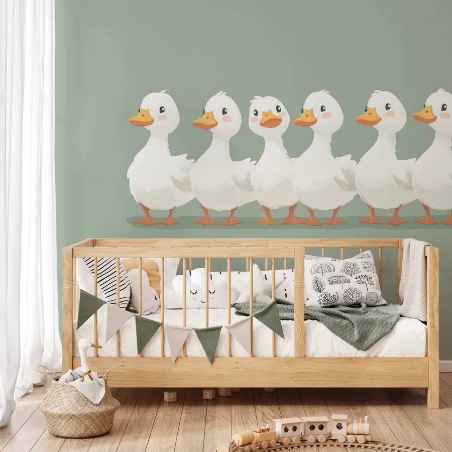 wall murals Funny ducklings w05496