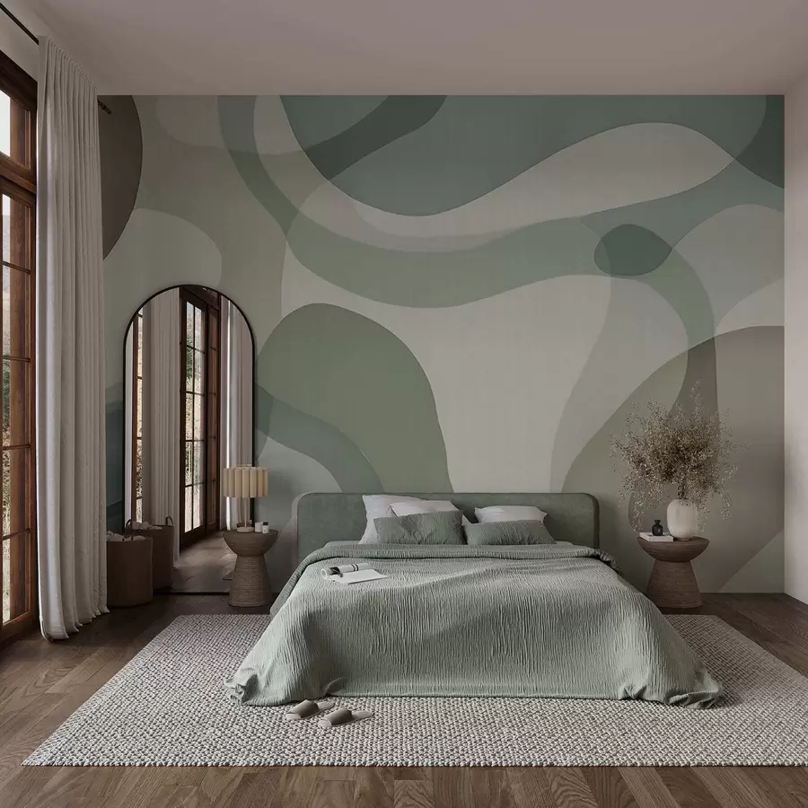 wall murals Soft Lines w05479