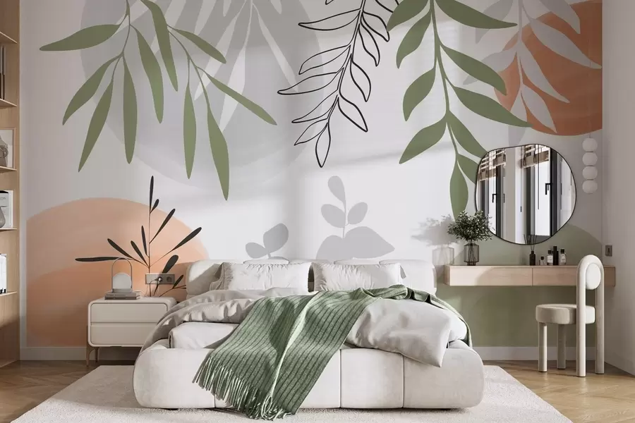 wall murals Abstract vegetation w05506