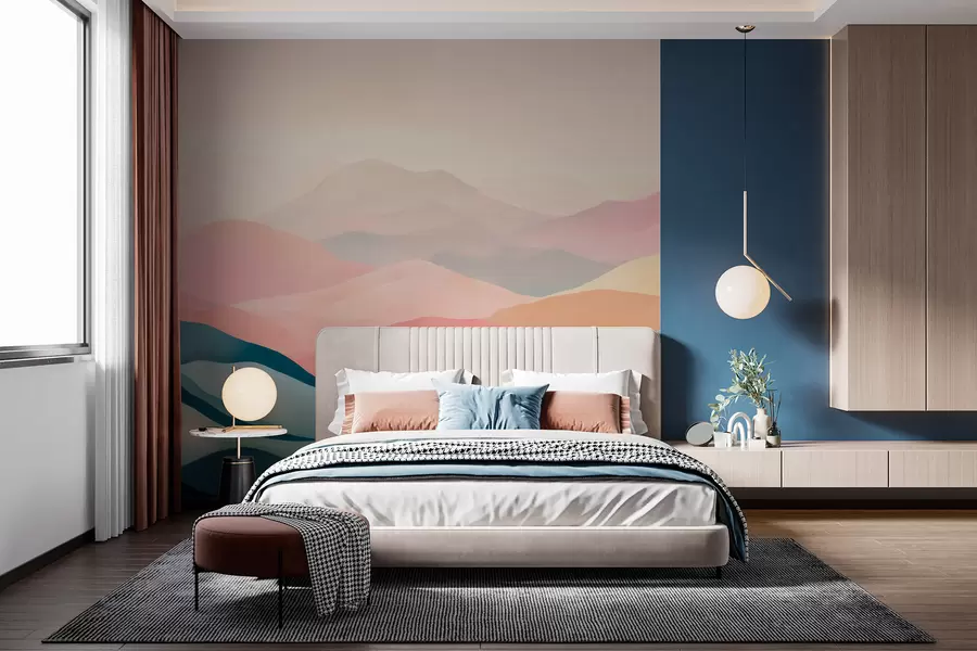 wall murals Mountain Landscape w05462