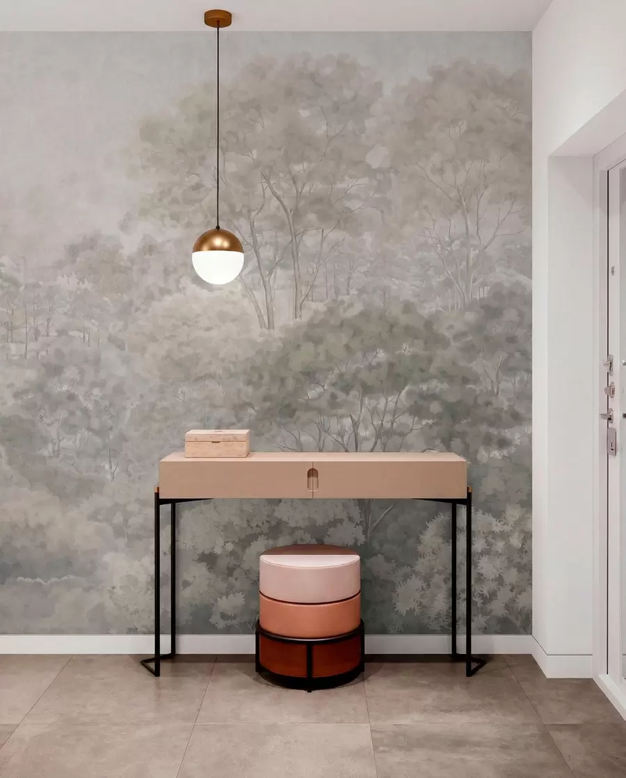 wall murals Pearl Woodland View w05433v2