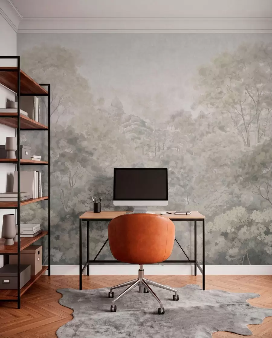 wall murals Pearl Woodland View w05433v2