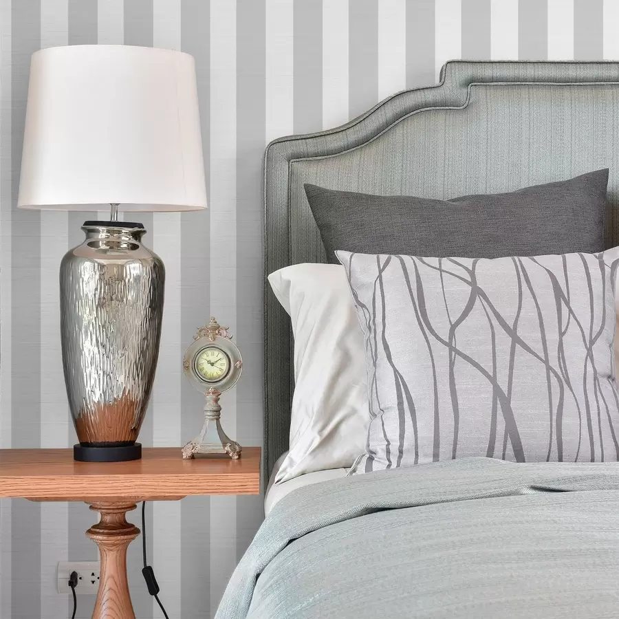 wall murals Light gray vertical stripes a01179v5