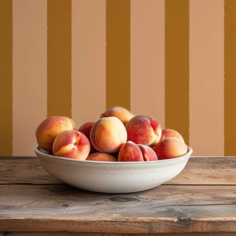 wall murals Warm brown vertical stripes a01180v4