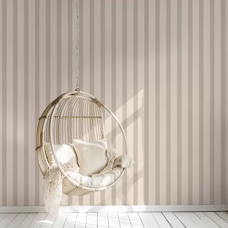 wall murals Light beige vertical stripes a01180v5