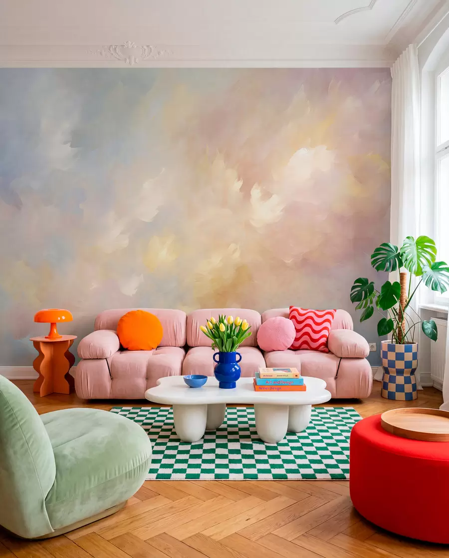 wall murals Color texture w05522