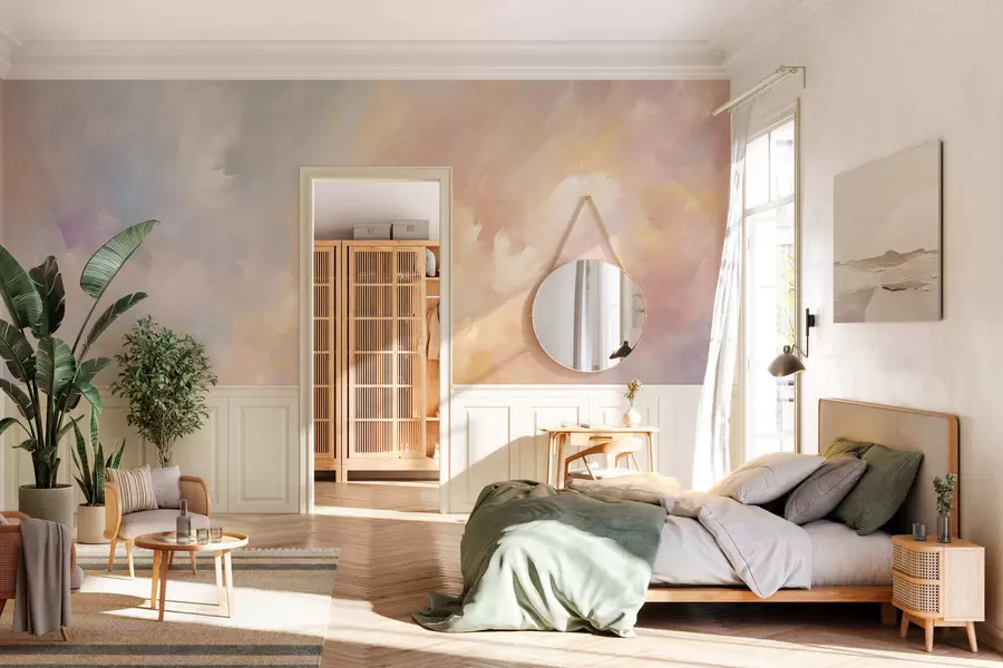 wall murals Color texture w05522