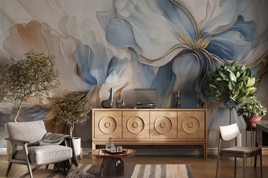 wall murals Petals of light w05578