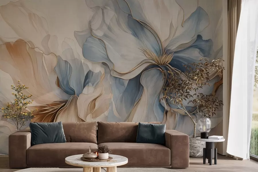wall murals Petals of light w05578