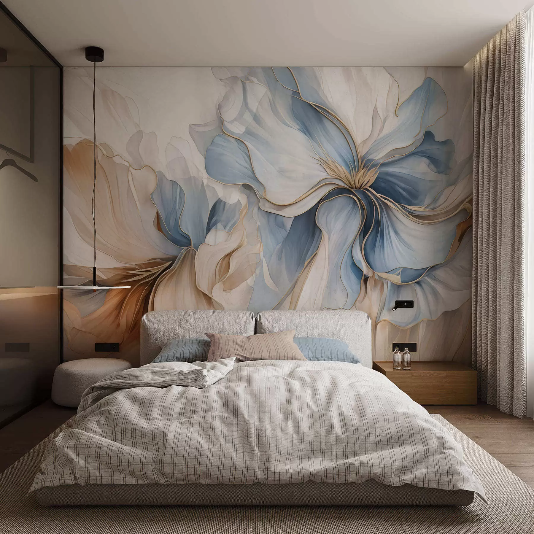 wall murals Petals of light w05578
