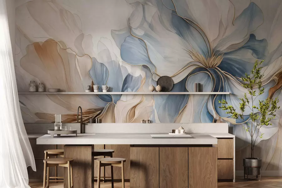 wall murals Petals of light w05578