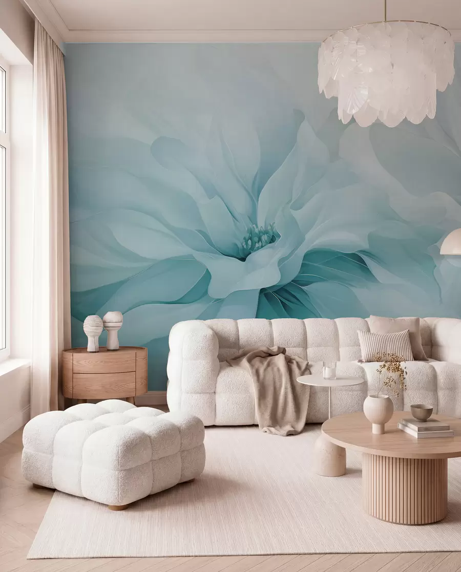 wall murals Airy Petals w05580v2