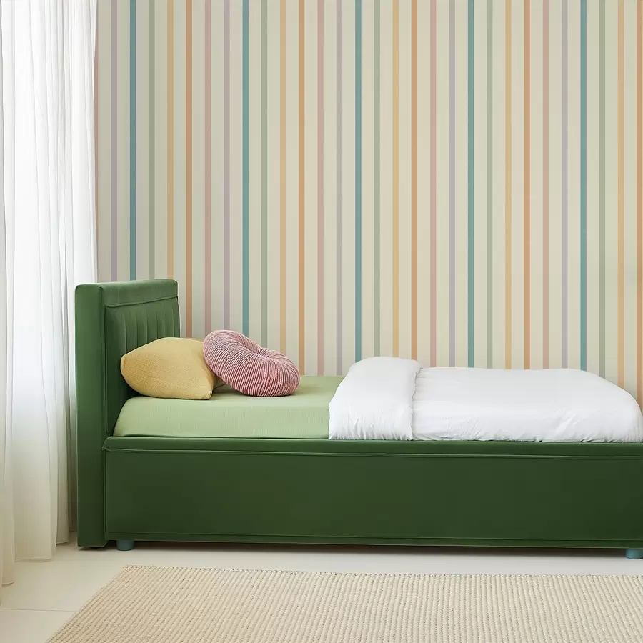wall murals Pastel stripes with soft color transitions a01184v2