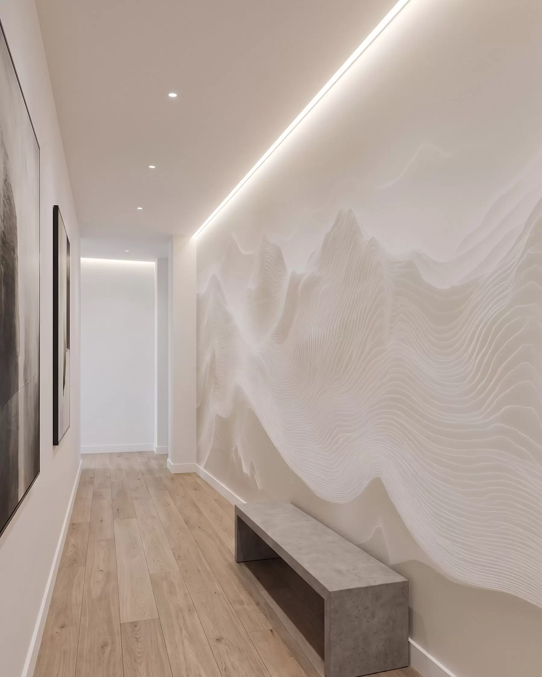 wall murals Cloud Sculpture w09713