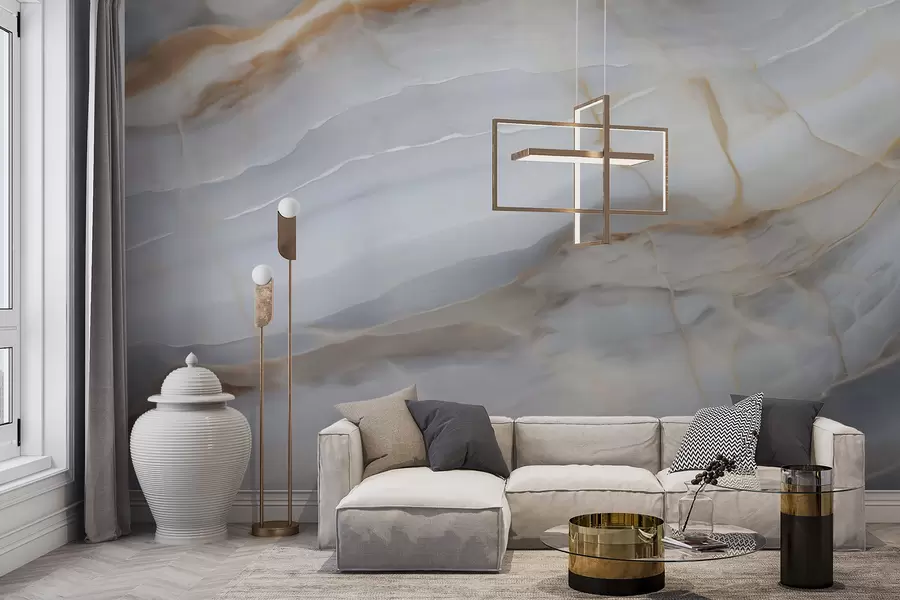 wall murals Imitation of abstract marble texture pattern w05590