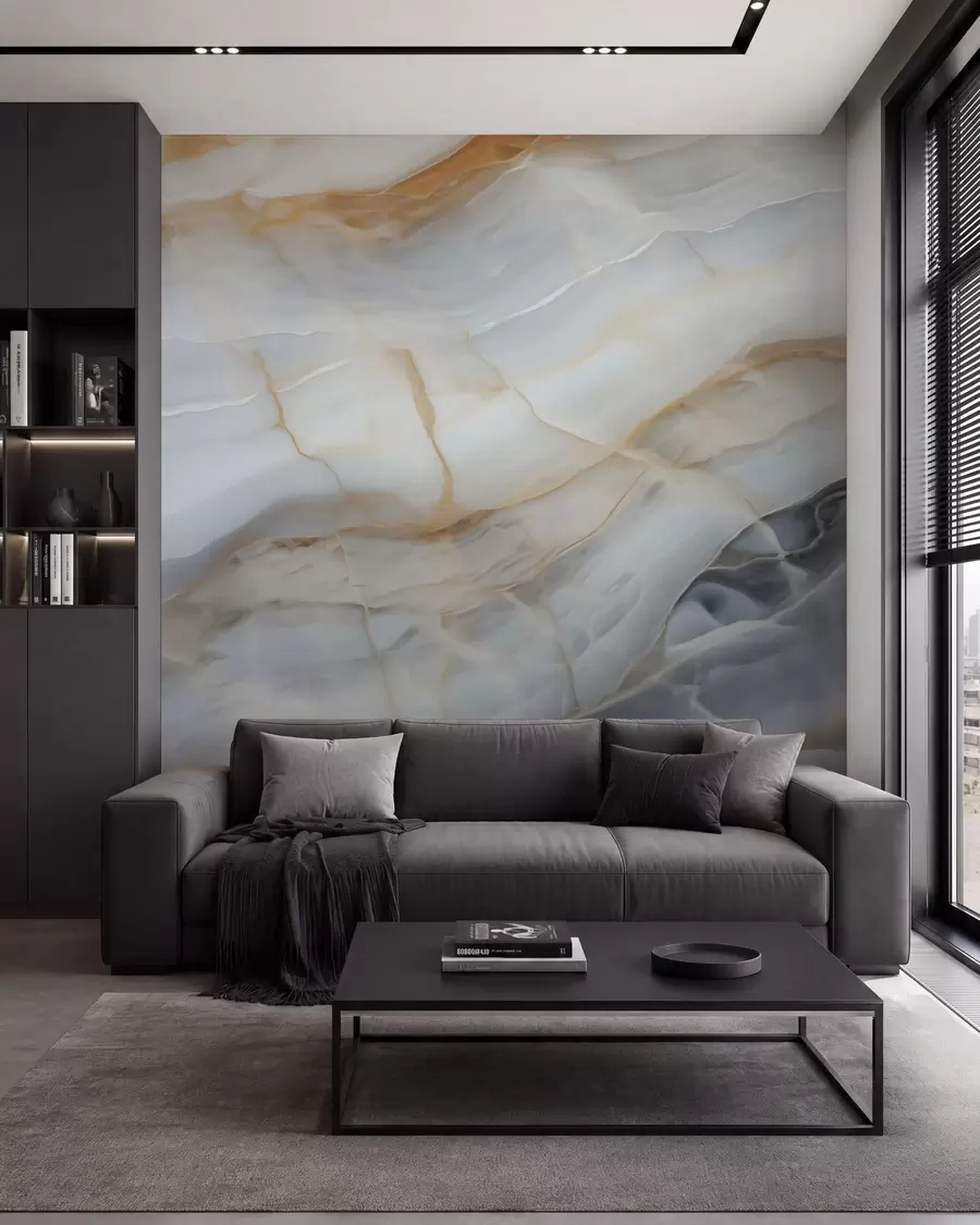 wall murals Imitation of abstract marble texture pattern w05590