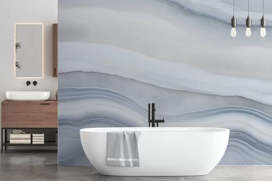 wall murals Imitation of abstract marble texture pattern w05634
