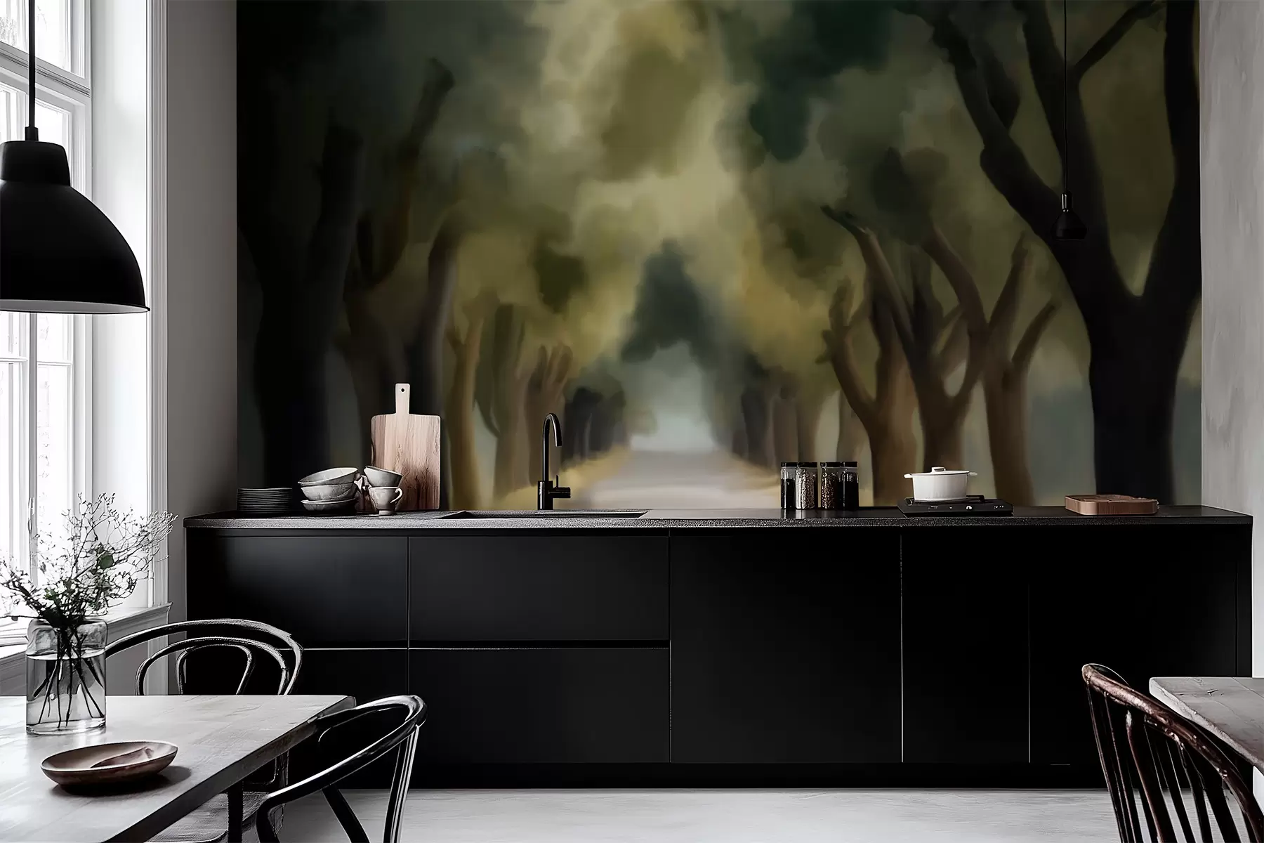 wall murals Trees w05509