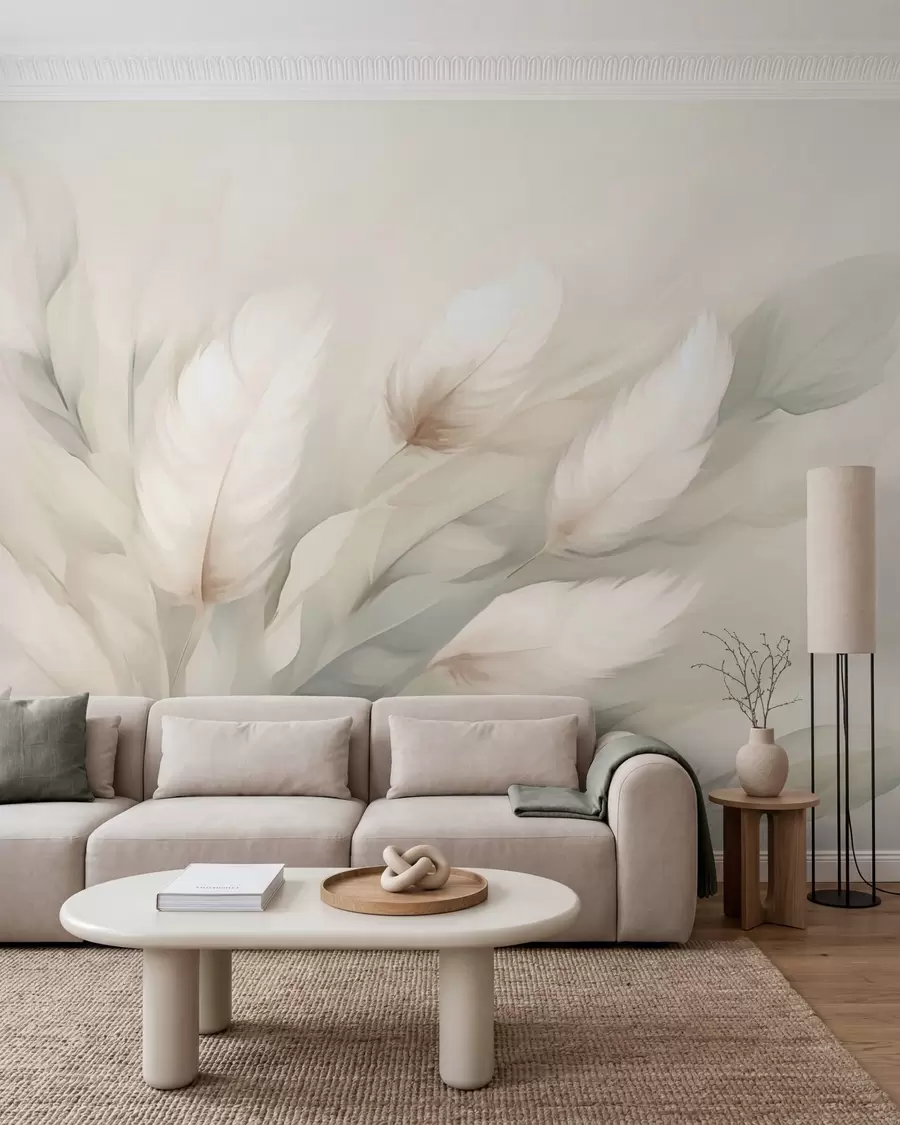 wall murals Feathers and melody w05662
