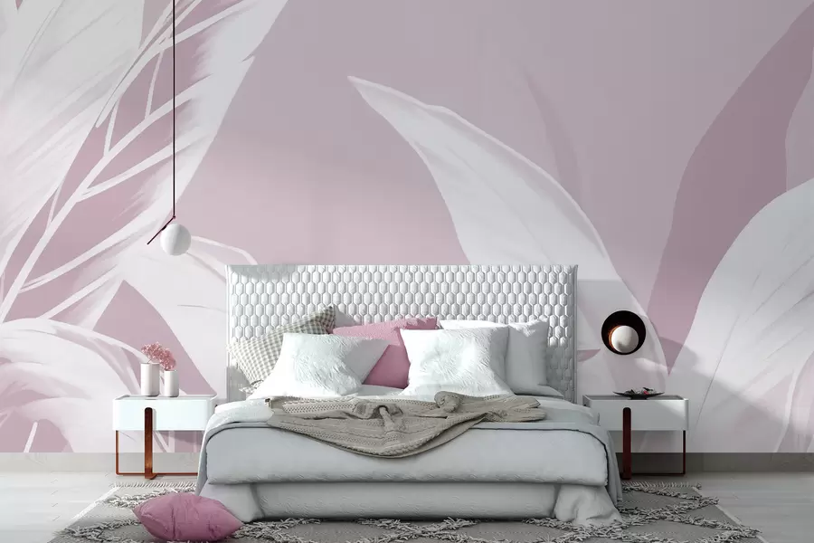 wall murals Long banana leaves w05681v3