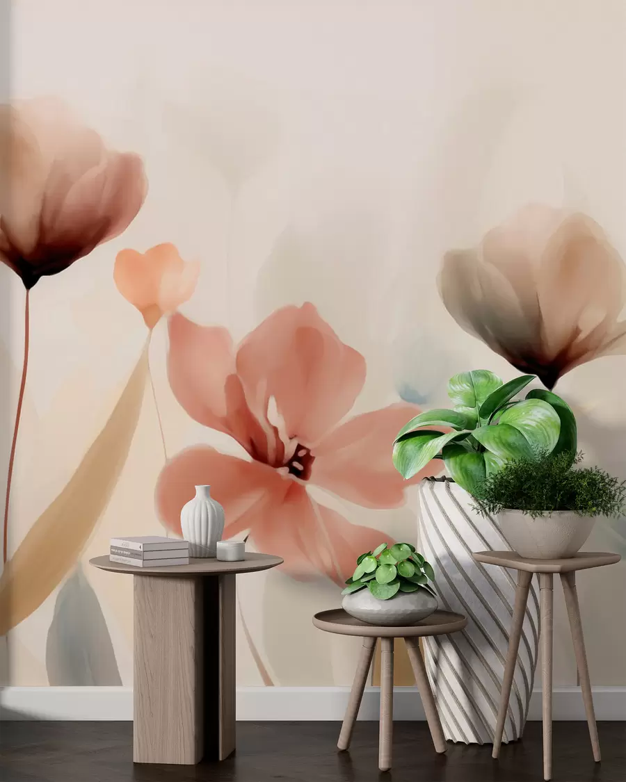 wall murals Wildflowers w05684