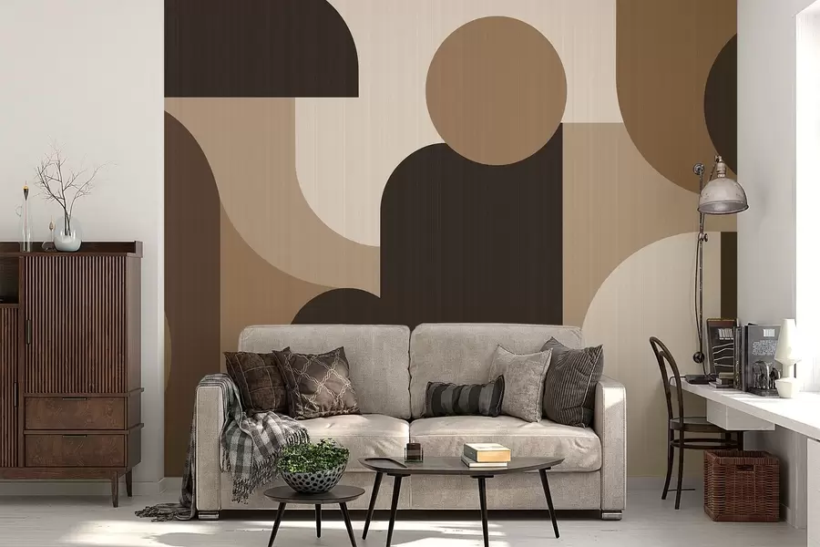 wall murals Geometric Arches w05653