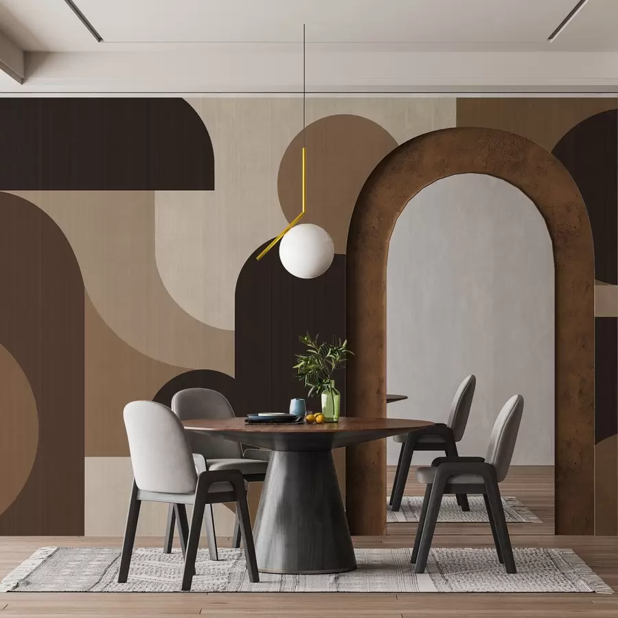 wall murals Geometric Arches w05653