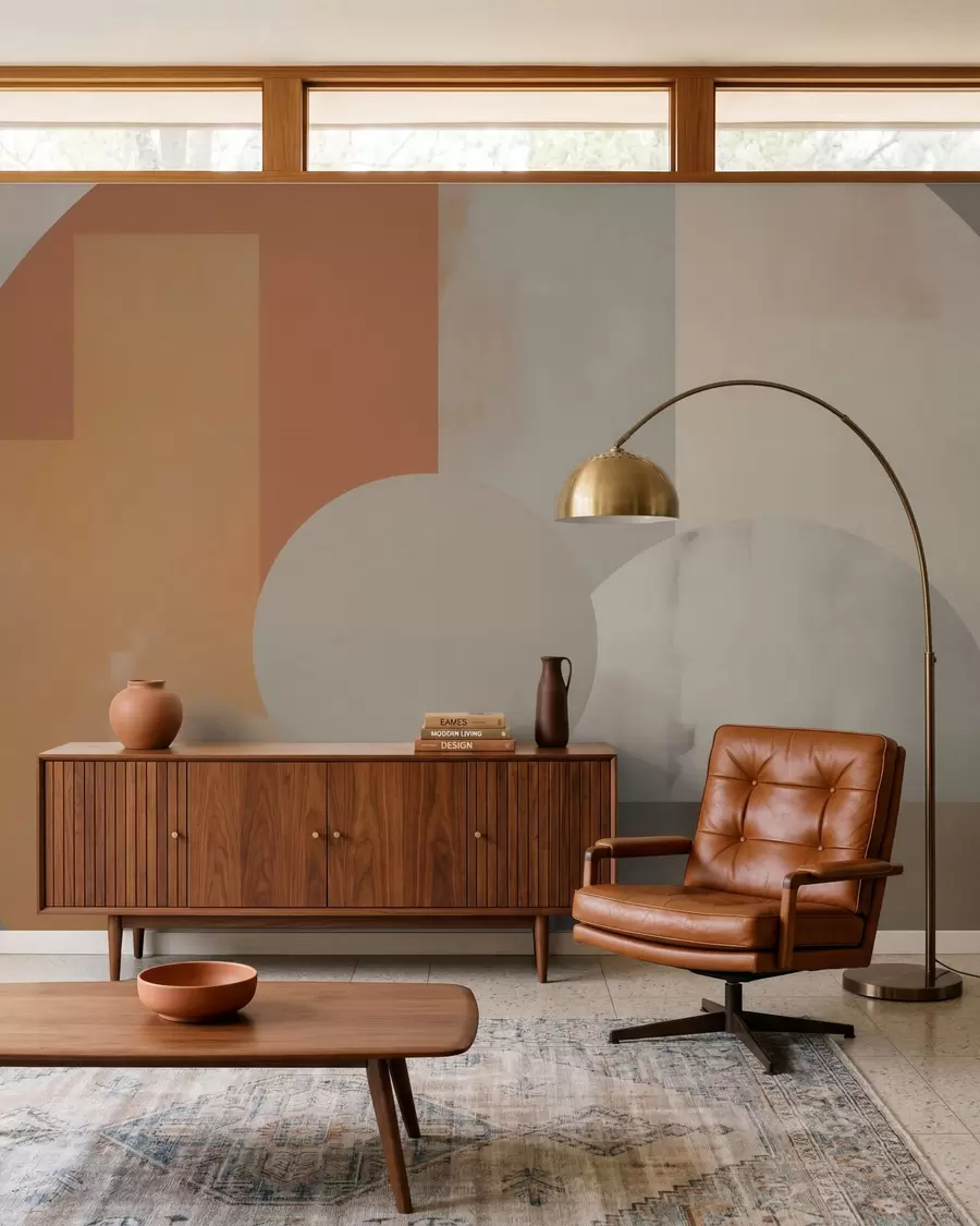 wall murals Geometric abstraction w05702