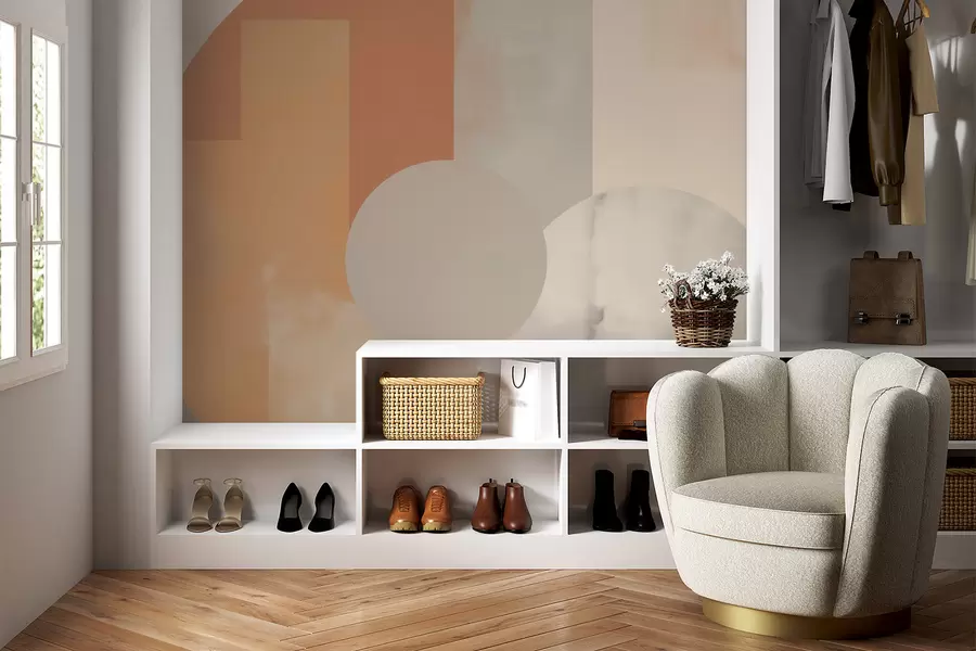 wall murals Geometric abstraction w05702