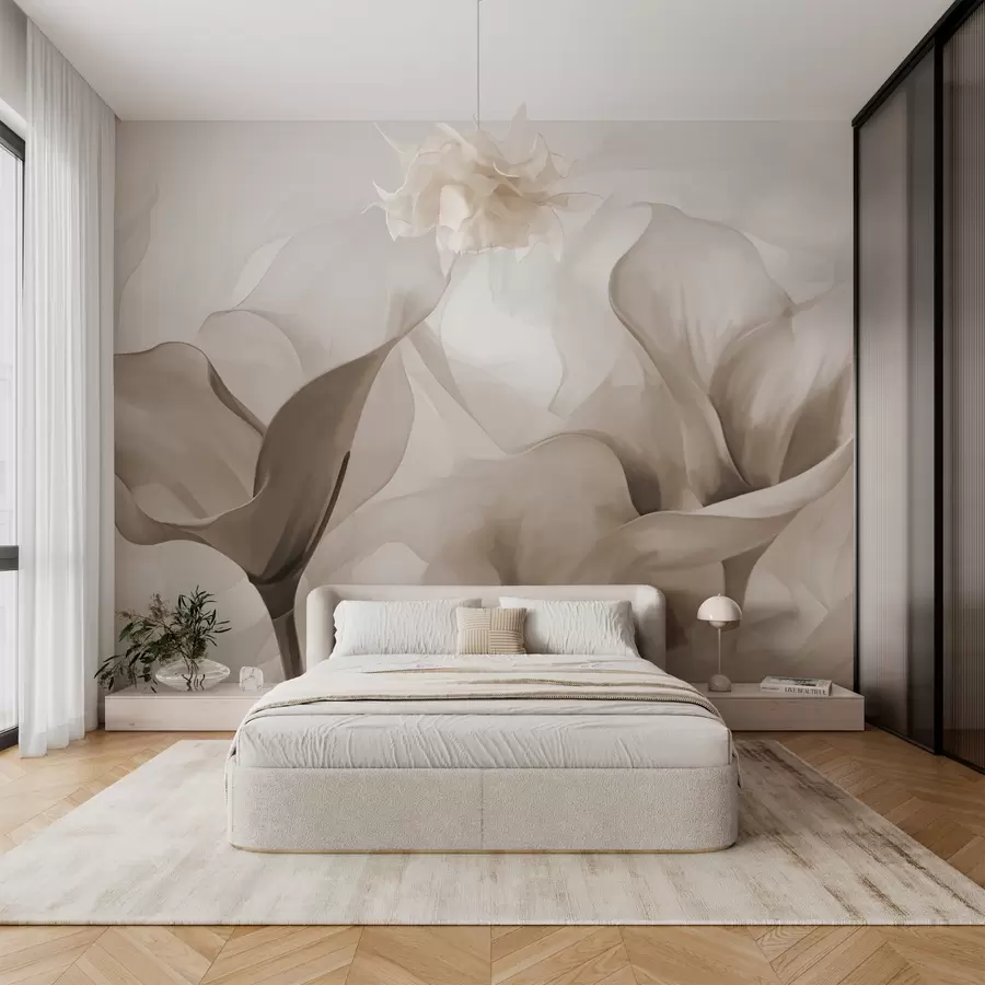 wall murals Fantasy flowers w05086