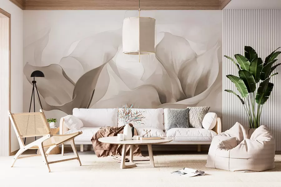 wall murals Fantasy flowers w05086