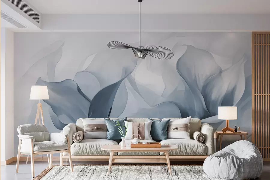 wall murals Fantasy flowers w05086v1