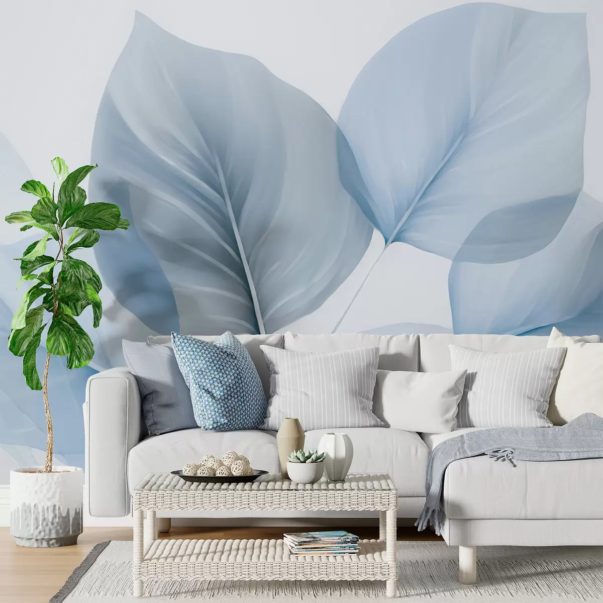 wall murals Leaf veins w05108v1