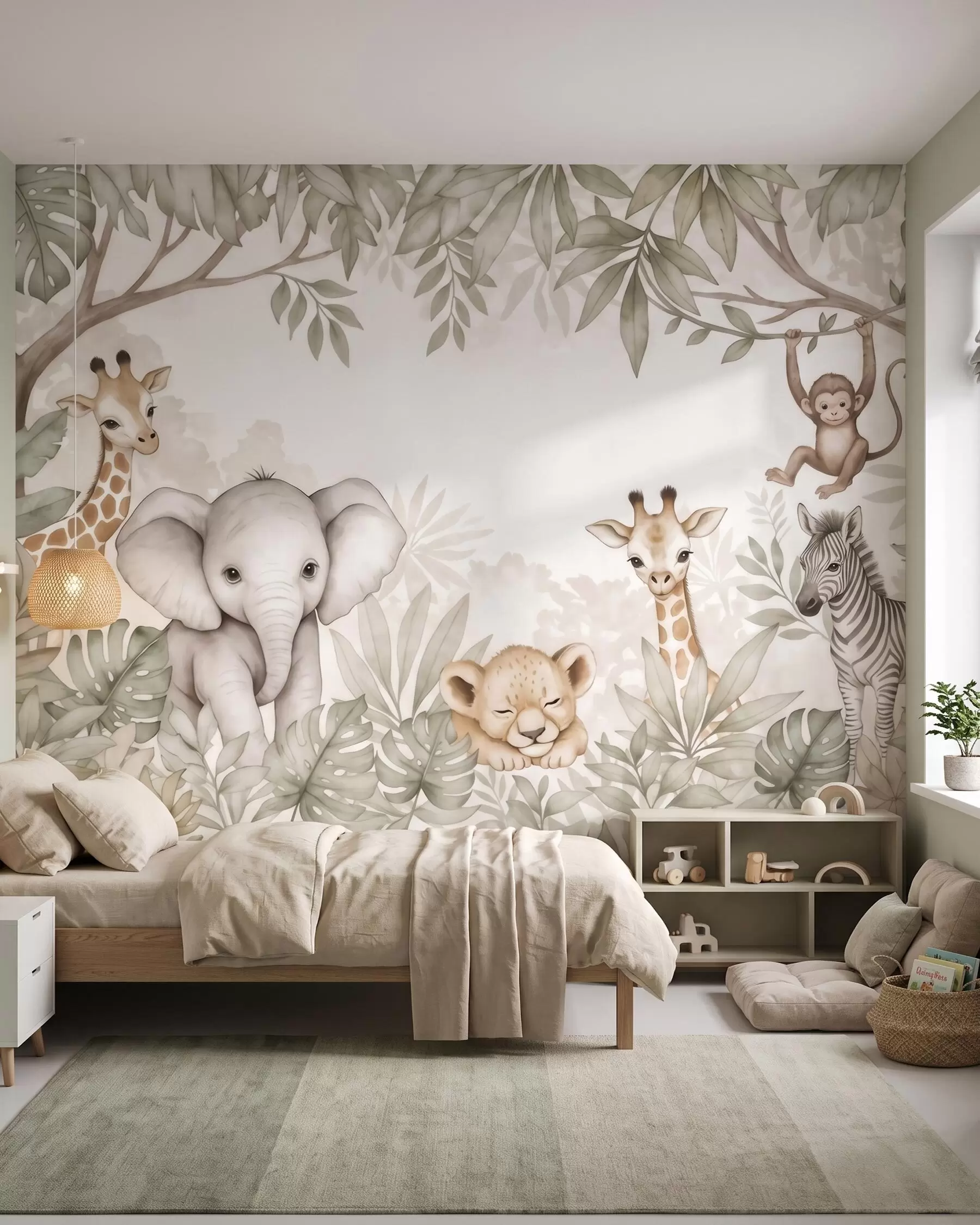 wall murals Safari beneath the Branches w09885
