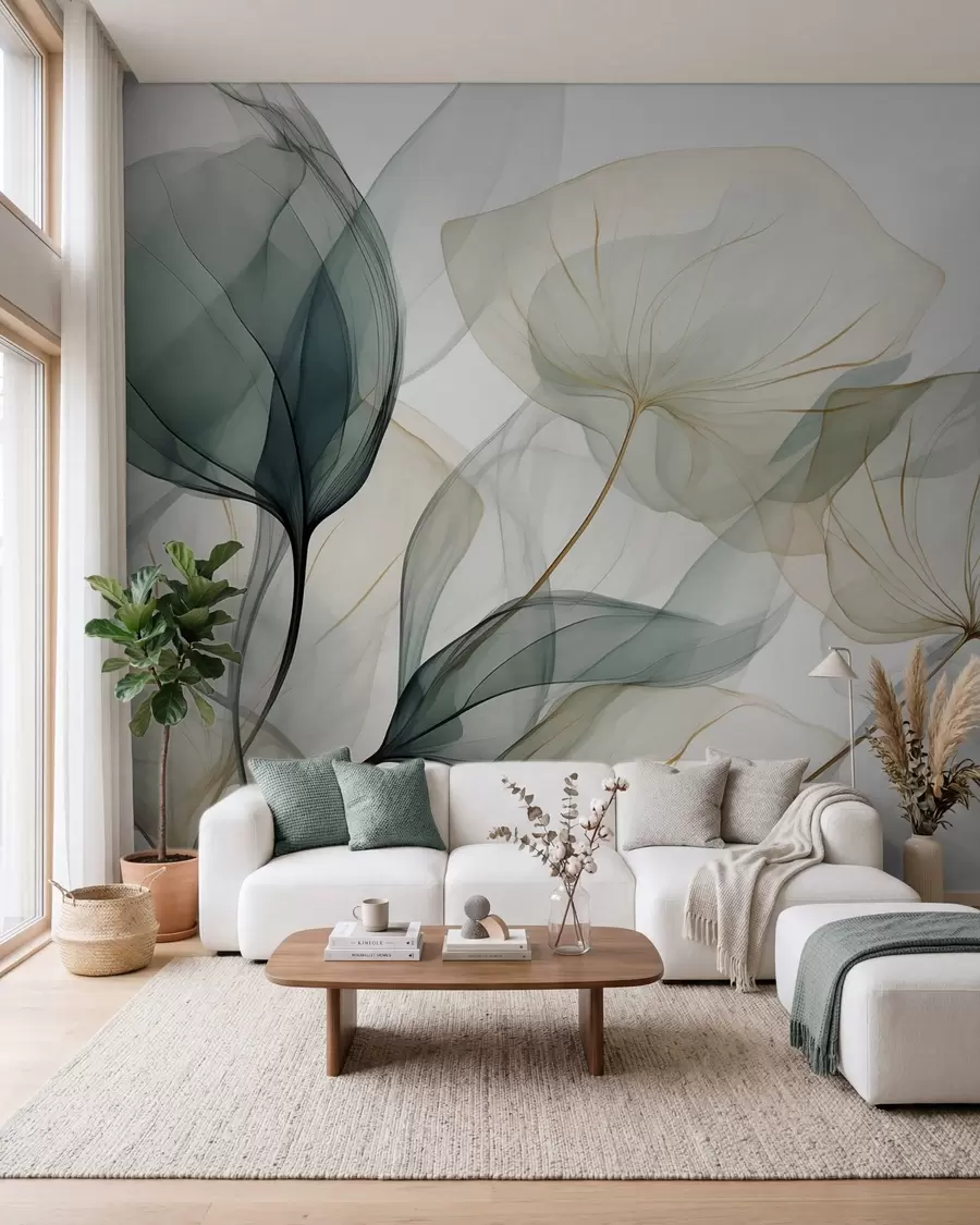 wall murals Abstract vegetation w05708