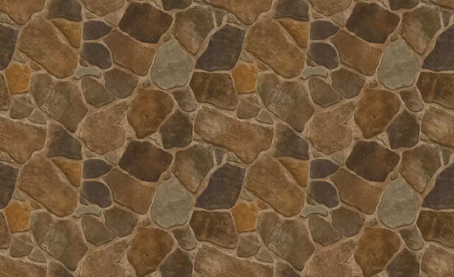 wall murals Warm-toned natural stone pattern w05691