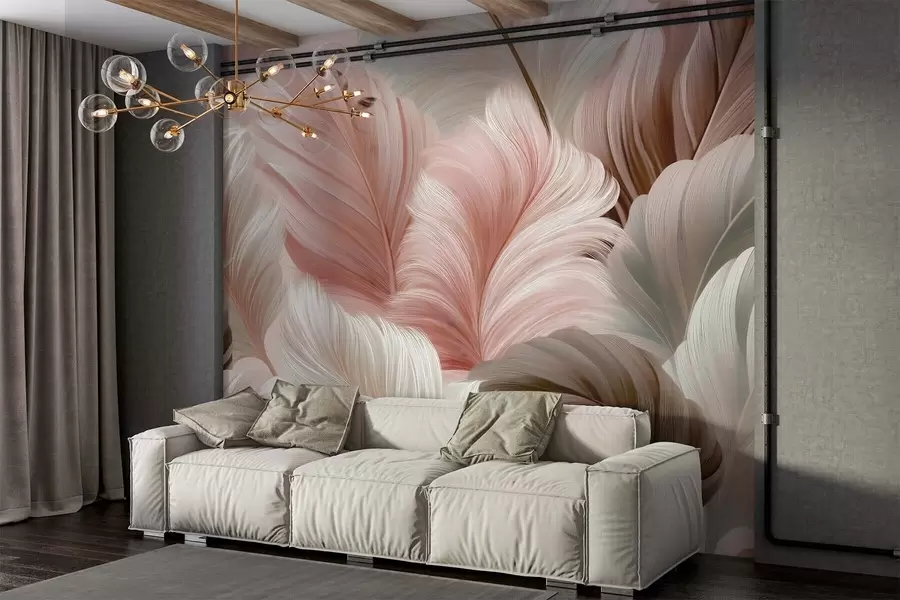 wall murals Feathers w05743