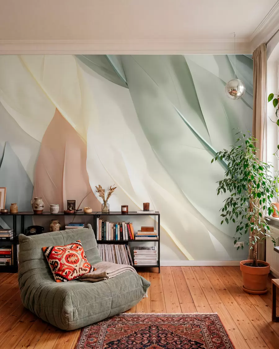 wall murals Leaves w05745