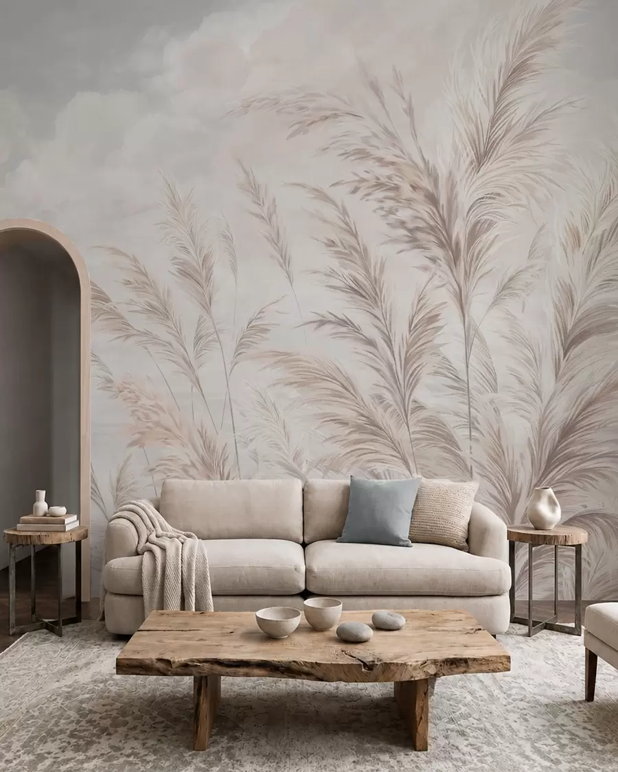 wall murals Ivory Meadow w05735v1