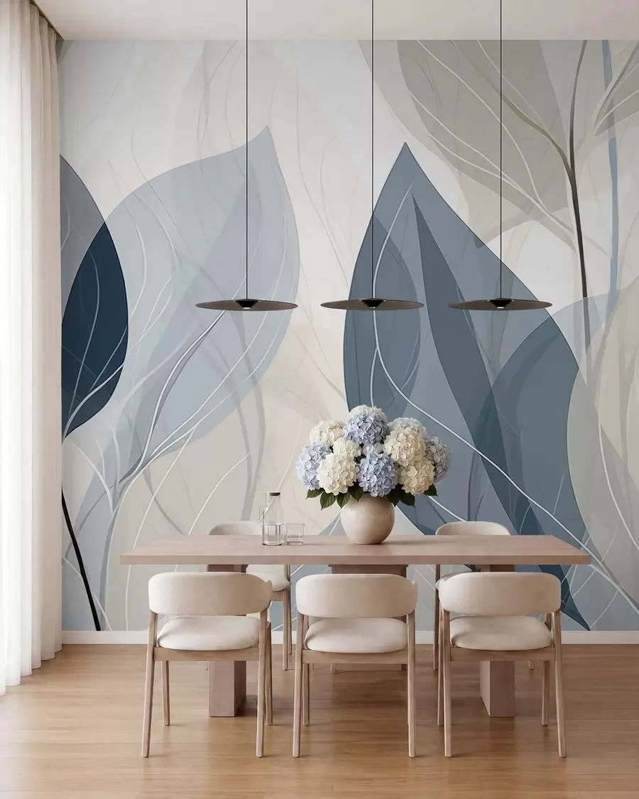 wall murals Whispering Leaves w09970