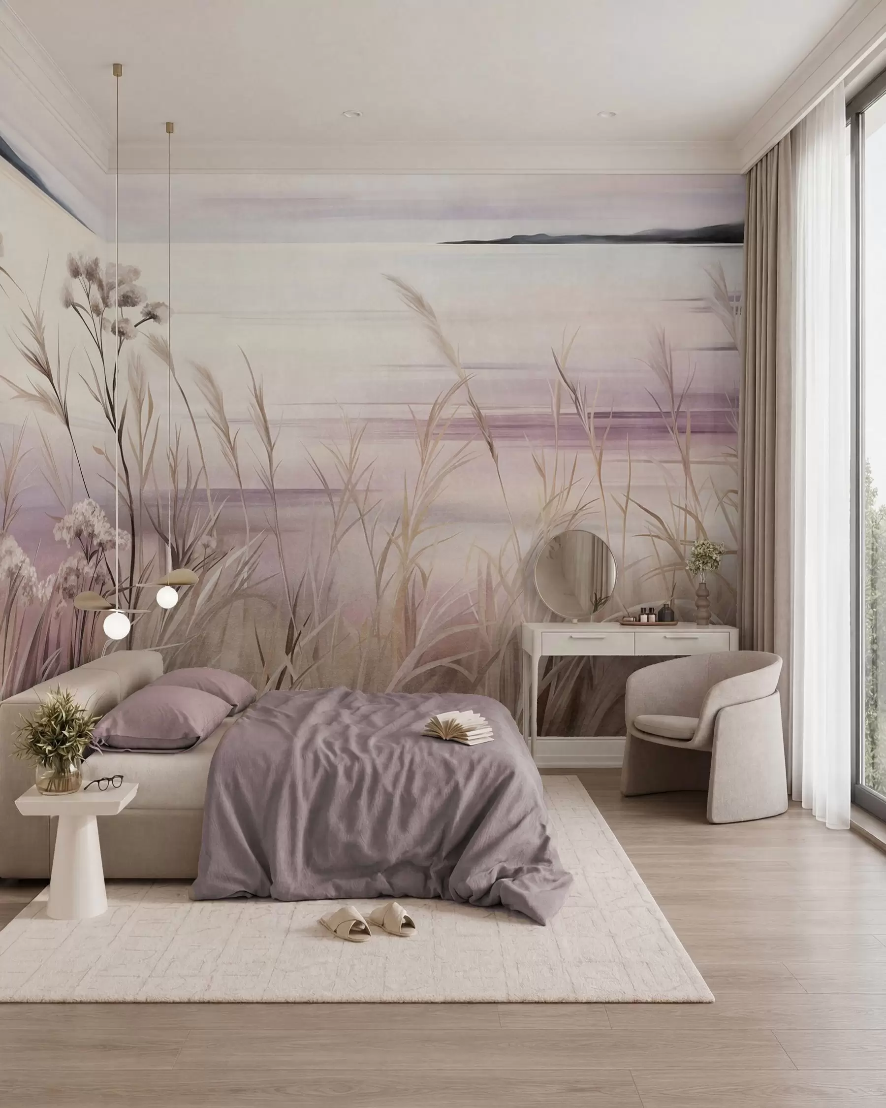 wall murals Coast and poetry w09939