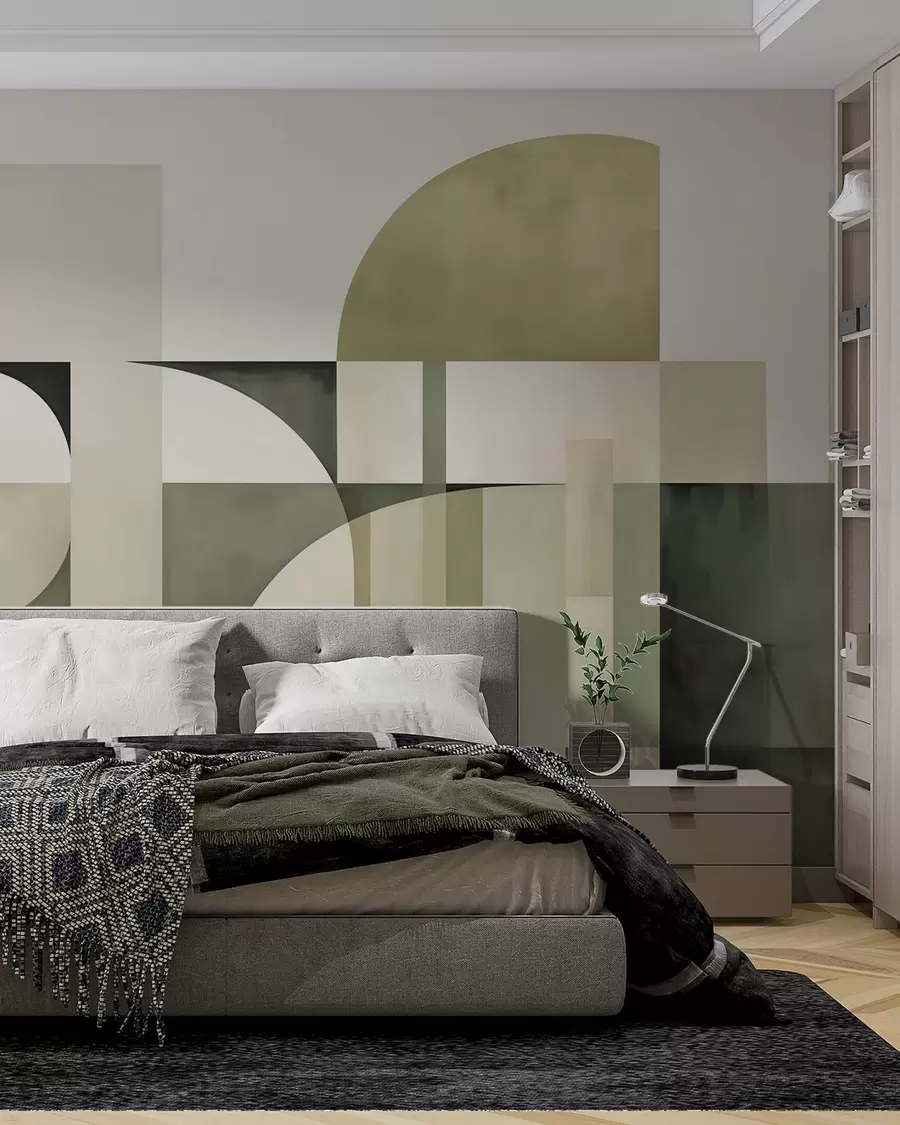 wall murals Geometric abstraction w05782