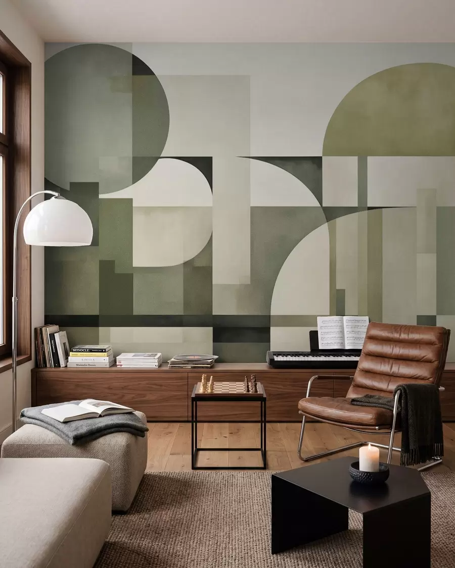 wall murals Geometric abstraction w05782