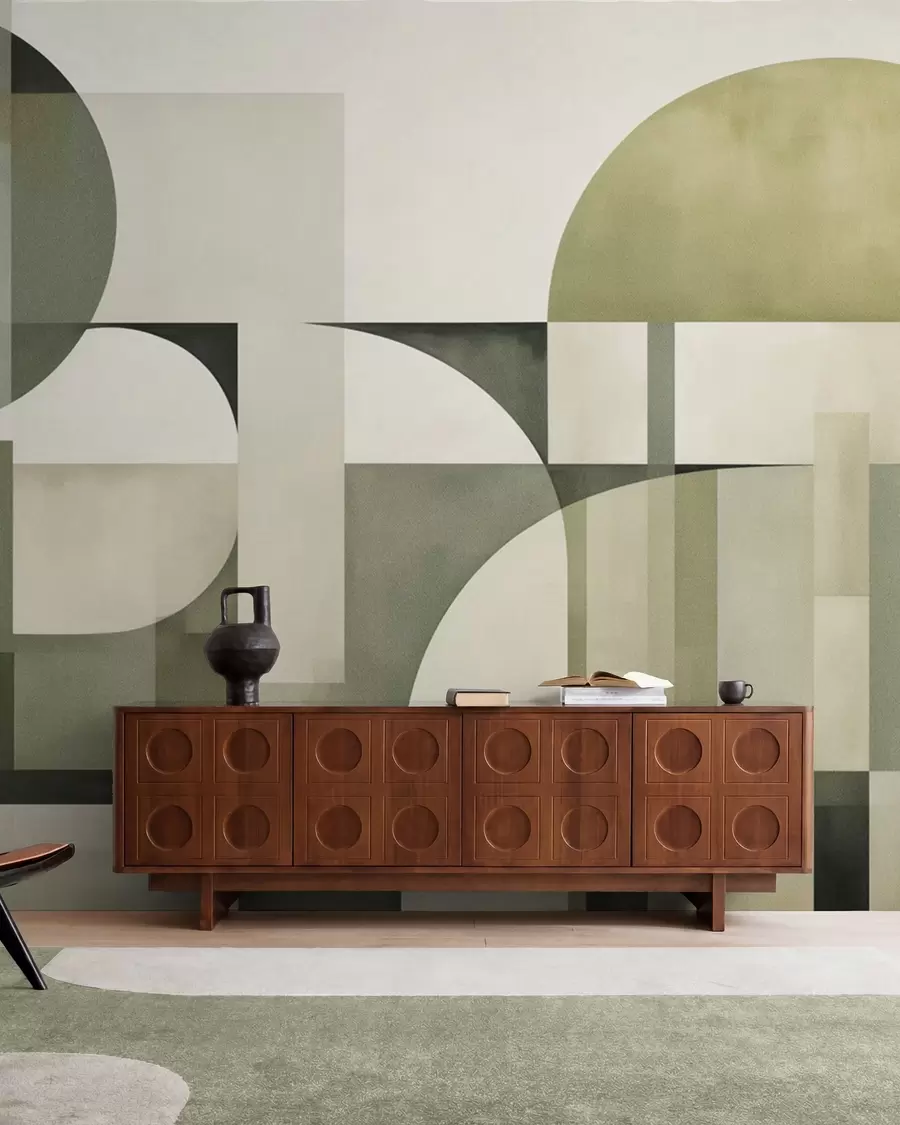 wall murals Geometric abstraction w05782