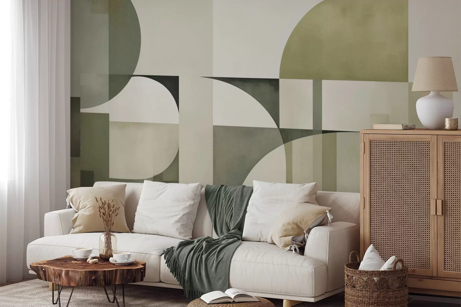 wall murals Geometric abstraction w05782