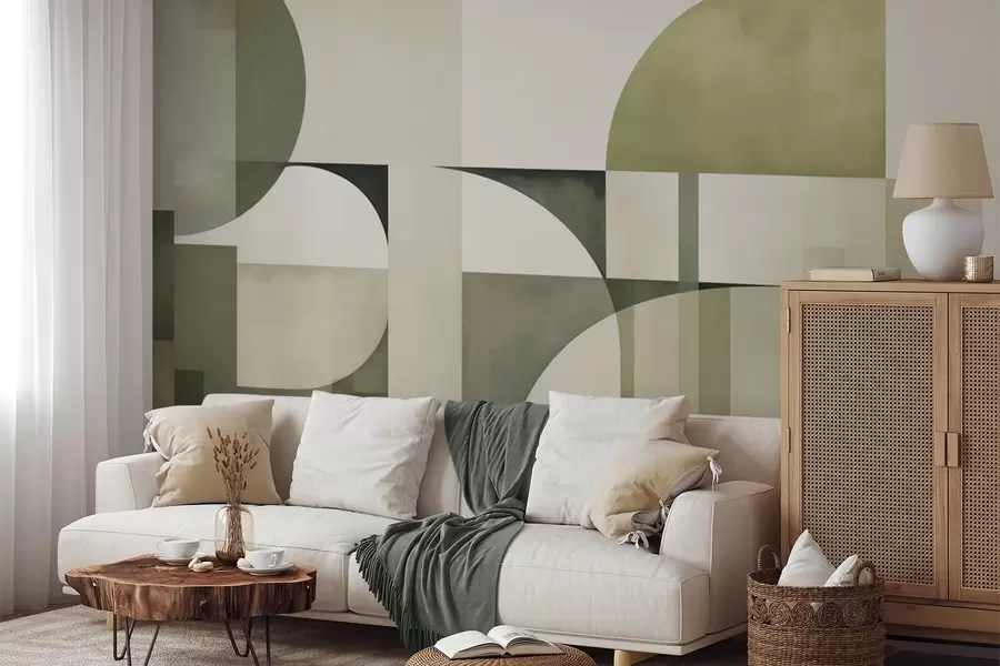 wall murals Geometric abstraction w05782