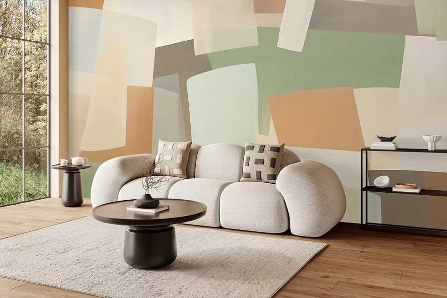 wall murals Geometric abstraction w05783